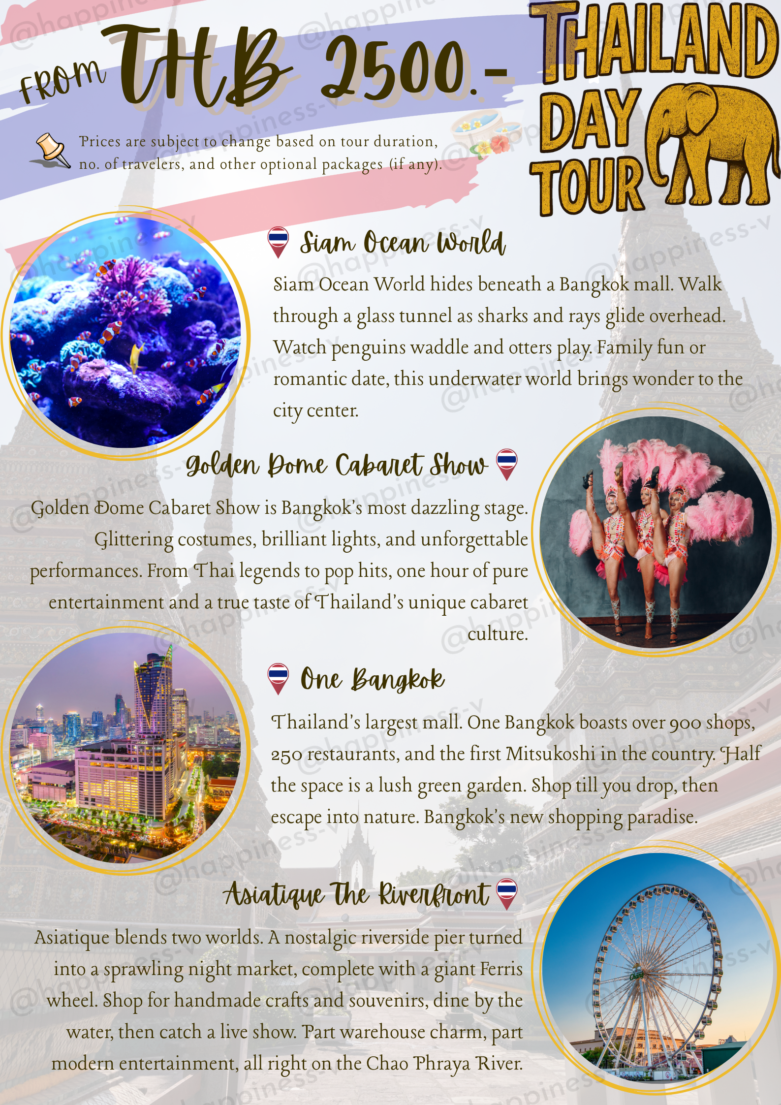 🇹🇭 Thailand Day Tour