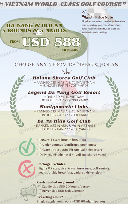 🇻🇳 Vietnam World Class Championship Golf Course