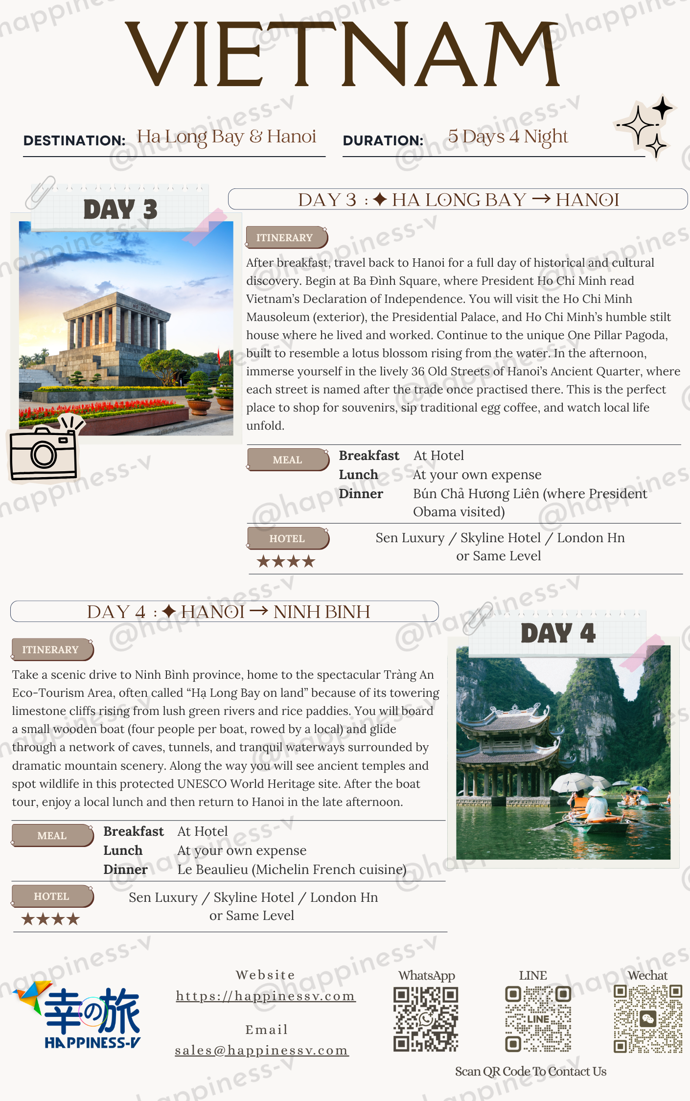 🇻🇳 Vietnam ー Hạ Long Bay & Hanoi