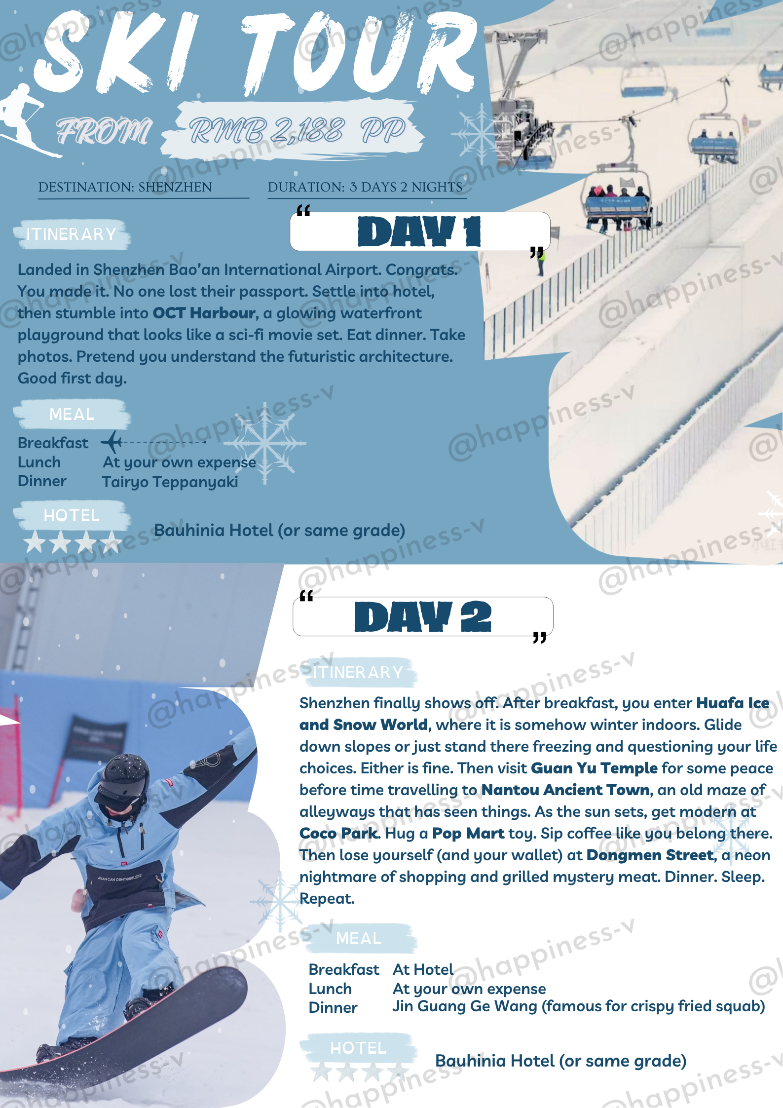 🇨🇳 China - Shenzhen Ski