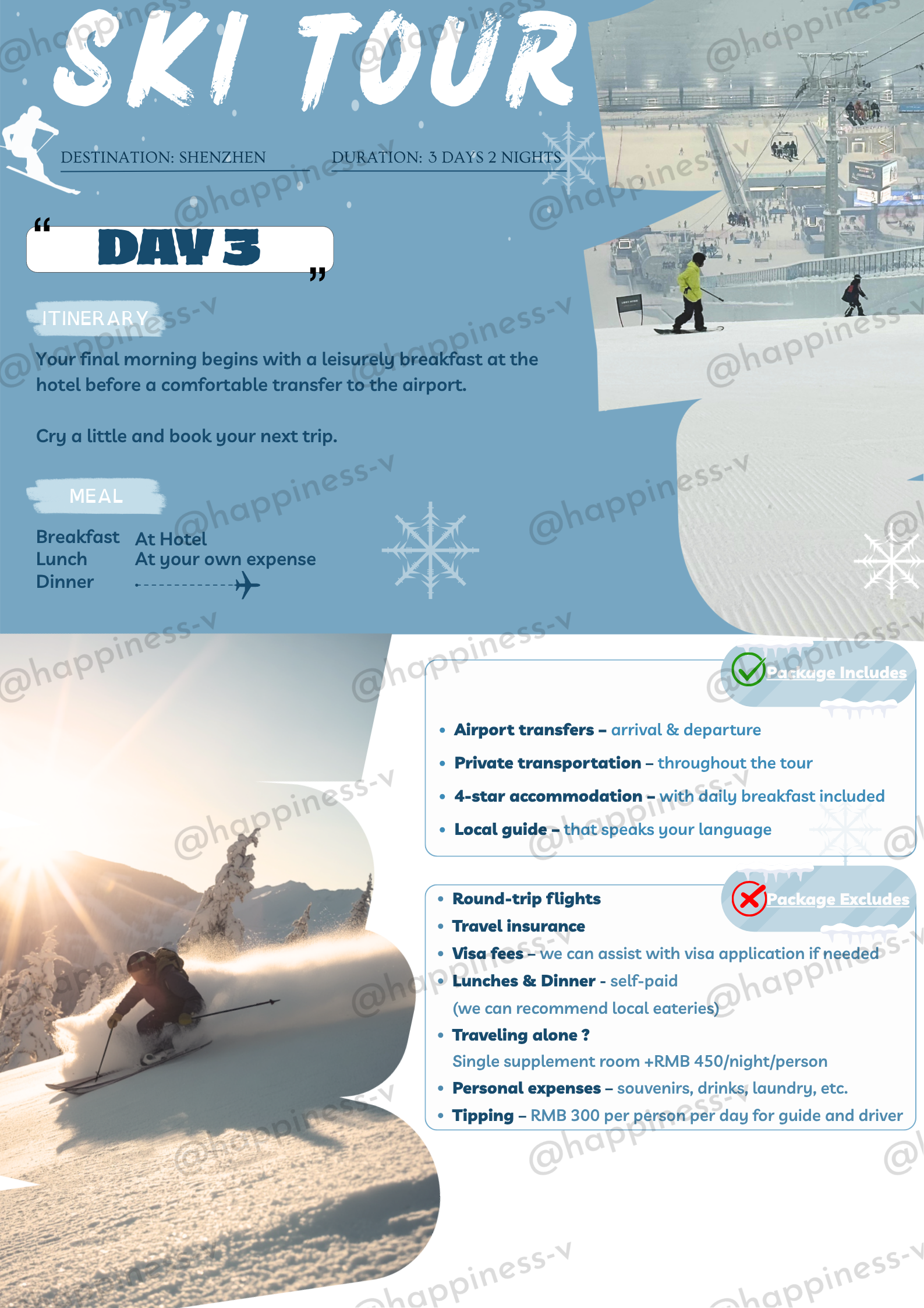 🇨🇳 China - Shenzhen Ski