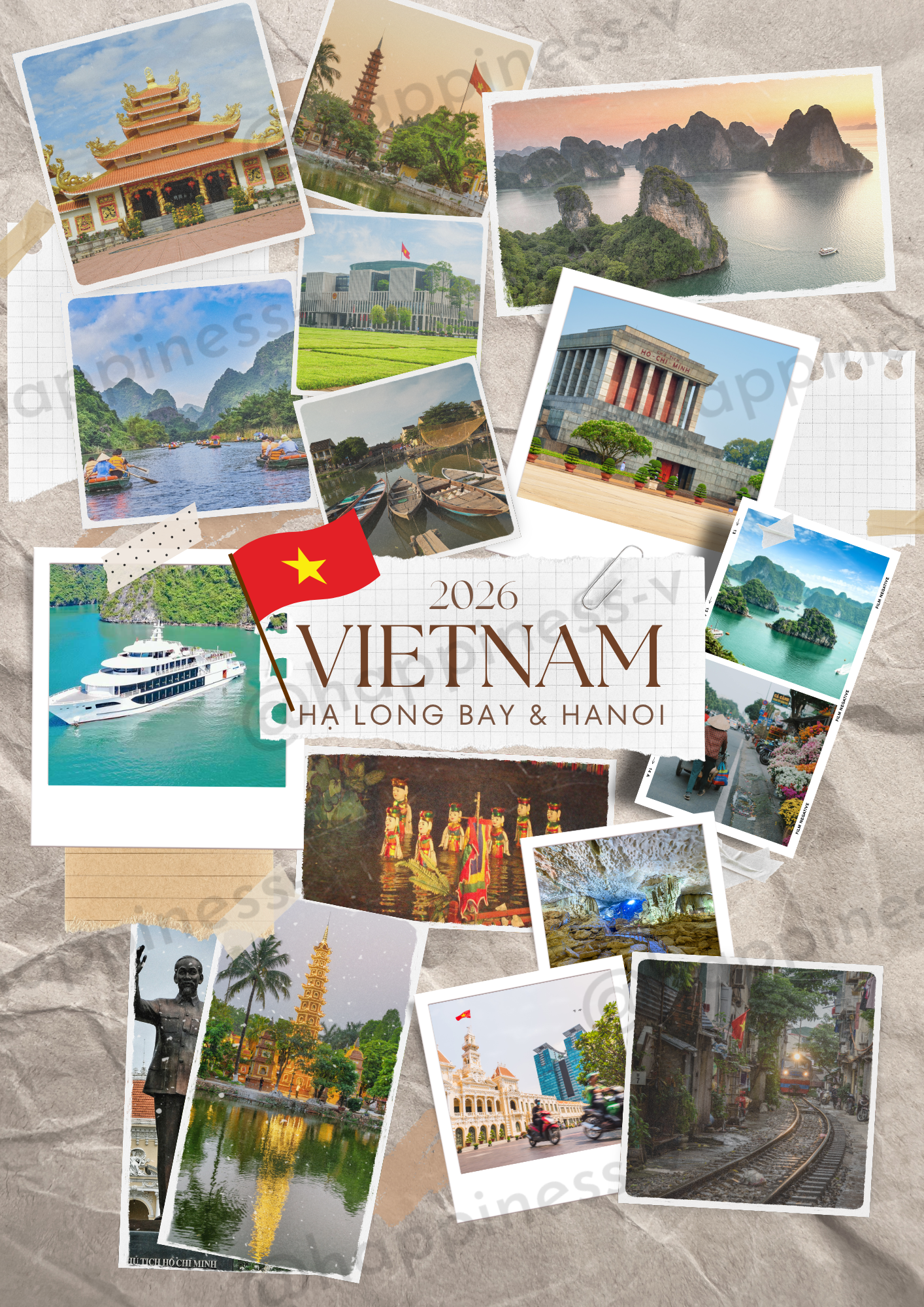 🇻🇳 Vietnam ー Hạ Long Bay & Hanoi
